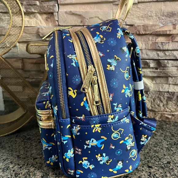 NWT Loungefly Walt Disney World 50th Anniversary Loungefly Mini Backpack main image 6